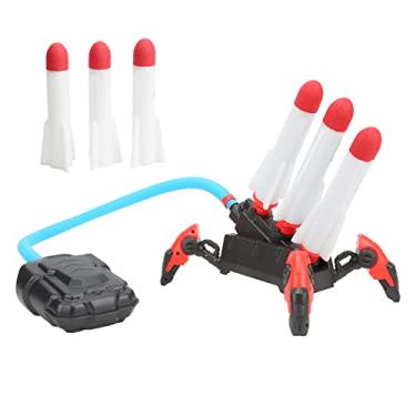 Imagem de Lança-foguetes motorizado de alta qualidade ao ar livre brinquedo 3 explosões personalizadas aleatórias para jardim