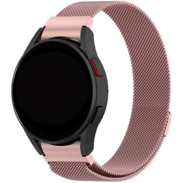 Imagem de Pulseira Magnética Milanese Rosé Compatível Com Galaxy Watch 4 - (C7COMPANY)