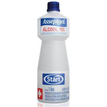 Imagem de Alcool Liquido 70% Asseptgel 1 Litro - Start