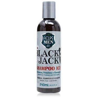 Imagem de Felps Men Black Jack Shampoo Ice 240ml, Felps Professionnel, 240ml
