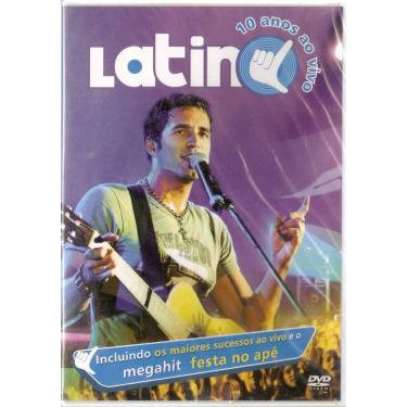 Imagem de Dvd Latino - 10 Anos Ao Vivo