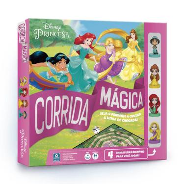 Imagem de Jogo de Tabuleiro Corrida Mágica - Princesas Disney - Copag