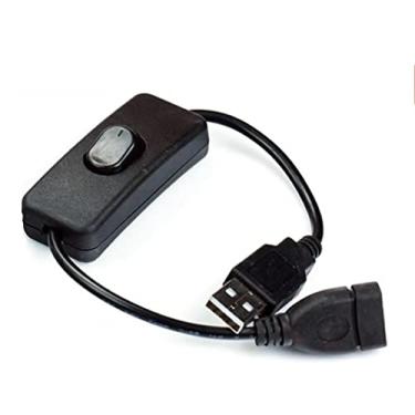 Imagem de Interruptor Usb Chave Liga Desliga Luz Led Ventilador Raspberry Entre Outros Aparelhos Usb 28cm