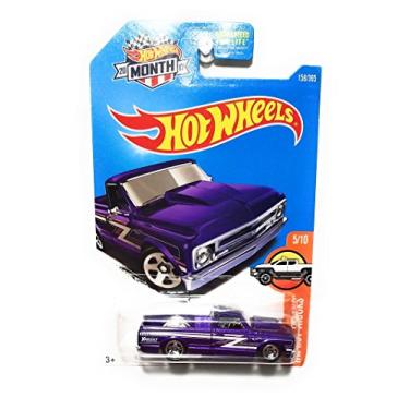 Imagem de Hot Wheels 2017 HW Hot Trucks '67 Chevy C10 Hoosier 158/365, Purple