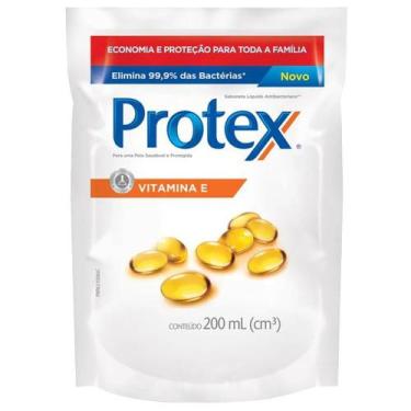 Imagem de Kit 2 Und Sabonete Líquido Protex Refil Vitamina E 200ml