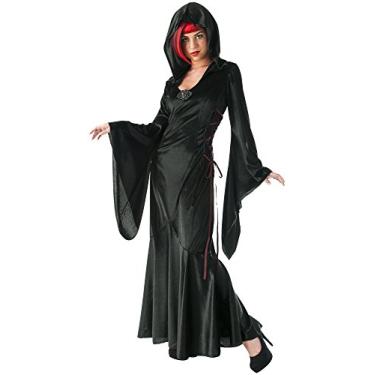 Imagem de Rubie's Costume Co Fantasia feminina Wicked Dress, Conforme mostrado, P