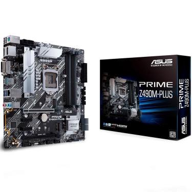 Imagem de Placa mae asus prime Z490M-PLUS lga 1200 DDR4