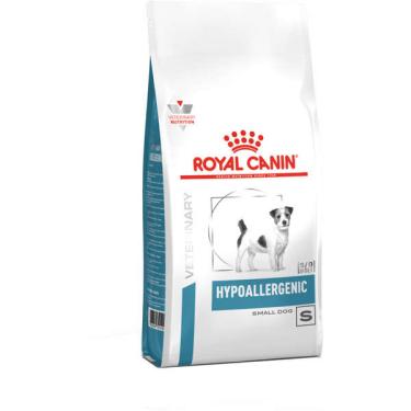 Imagem de Ração Royal Canin Veterinary Nutrition Hypoallergenic Small Dog para Cães de Raças Pequenas - 7,5 Kg
