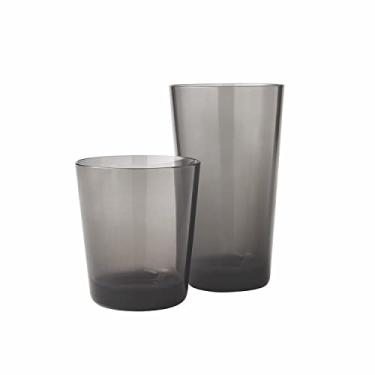 Imagem de Member's Mark Conjunto de 12 peças de acrílico para copos MEMBER'S MARK (Preto)