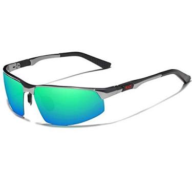 Imagem de Óculos de Sol Masculino Esportivo Kingseven Proteção Polarizados UV400 Gradiente N9121HF1 (C3)
