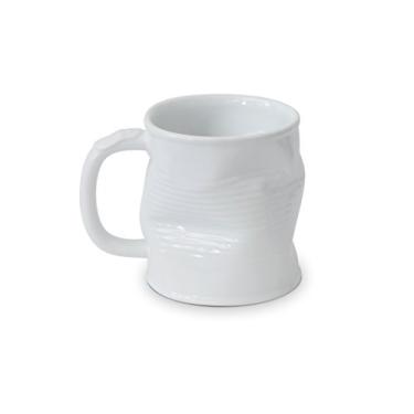 Imagem de Caneca de Cerâmica para Sopa, 350ml, Branco, Mondoceram Gourmet