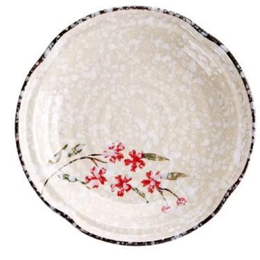 Imagem de Pratos de jantar de cerâmica para lanches, pratos, pratos, frutas, louças criativas, louças para bolo de sobremesa