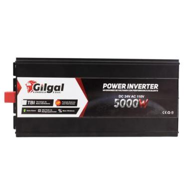Imagem de Inversor 5000W 24V 110V Gilgal Para Freezer