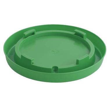 Imagem de Little Giant Base de água para aves estilo aninhado (3,5 litros) base de plástico resistente para recipiente (verde limão) (item nº 780 LIMEGREEN)