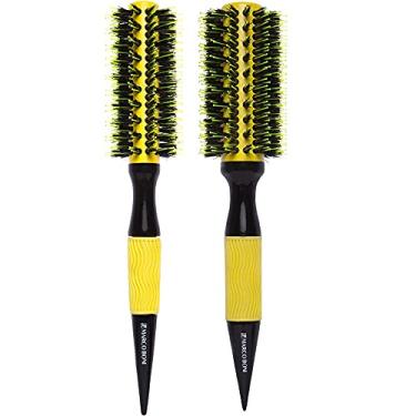 Imagem de KIT ESCOVA PROFISSIONAL CERAMICA YELLOW 47MM 57MM MARCO BONI