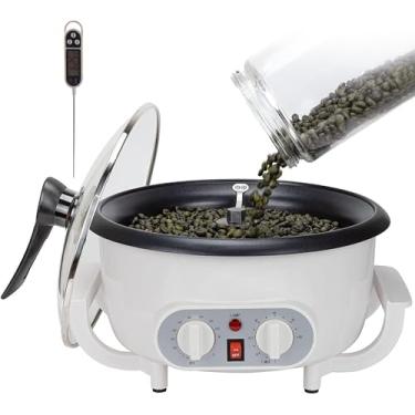 Imagem de Máquina Torradora De Café Para Uso Doméstico, Torradeira Elétrica De Grãos De Café De 800W Com Temporizador, Máquina De Torrar 750g, Torradeira De Feijão De Amendoim