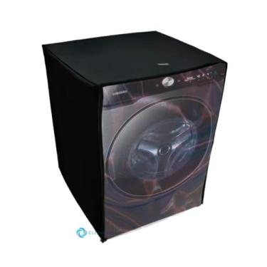 Imagem de CAPA PARA LAVA E SECA SAMSUNG 18kg WD18T SMART TRANSPARENTE (PRETO)