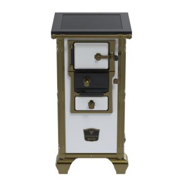 Imagem de Fogao a Lenha Venax n 00 Imperador Premium Branco