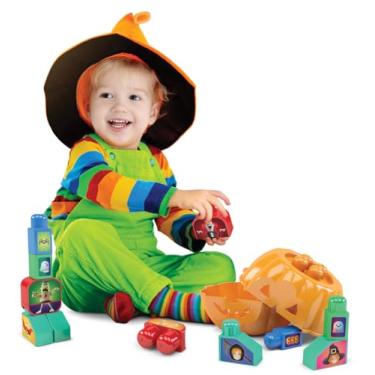 Imagem de Doces Travessuras da Blocolandia, Multicor, Dismat Brinquedos, 6 Peças