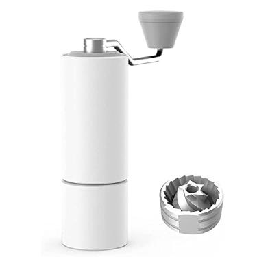 Imagem de TIMEMORE Moedor de café manual Chestnut C2, capacidade de 25 g com rebarba cônica de aço inoxidável CNC, configuração interna ajustável, posicionamento de rolamento duplo, café prensado francês para