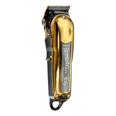 Imagem de Maquina De Corta Cabelo Lançamento Wahl Dourada Promoção     Magic Clip Cordless Gold----maquina cortar cabelo,maquininha, maquina de corta cabela profissional,aparador de pelos.