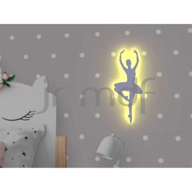 Imagem de Luminária Decorativa Infantil de Parede Bailarina