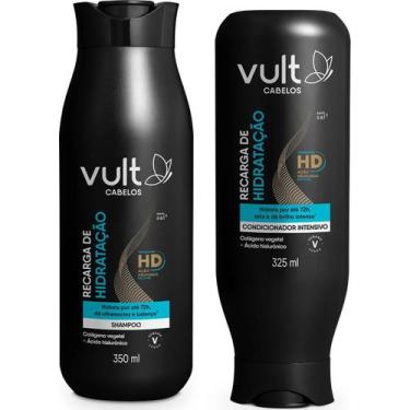 Imagem de Recarga De Hidração Kit Shampoo 200ml + Condicionador 200 Ml - Vult