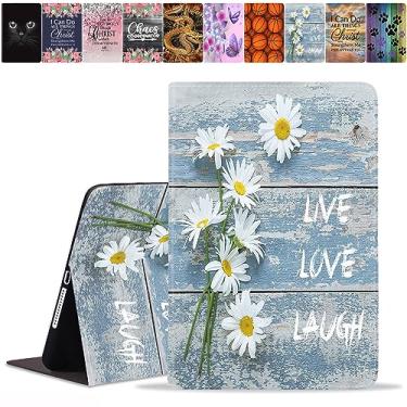 Imagem de DEHJYYIJUY Capa para Samsung Galaxy Tab S8 2022 e S7 2020 de 11 polegadas (SM-X700/X706/T870/T875/T878) - Capa inteligente fina de couro PU com despertar/hibernar automaticamente, margarida sonhadora,