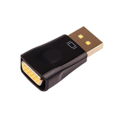 Imagem de suckoo Displayport para conversor adaptador VGA compatível com PC Host Laptop Mac placa gráfica DP para VGA TV monitor projetor cabo 1920@1080p
