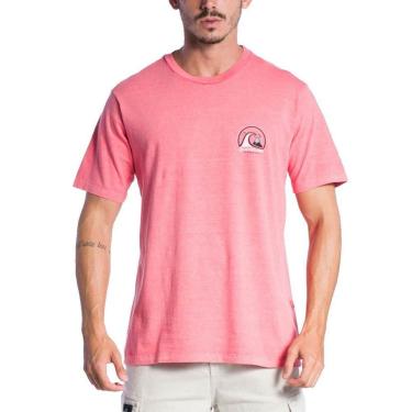 Imagem de Camiseta Quiksilver Clean Circle Rosa-Masculino