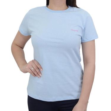 Imagem de Camiseta Feminina Aeropostale MC Silkada Azul Claro - 989018-Masculino