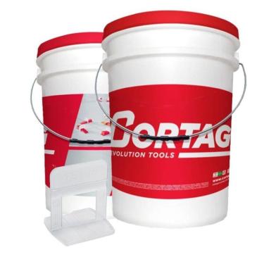 Imagem de Espaçador Nivelador St 1,5Mm Balde Com 900Un 62701 - Cortag