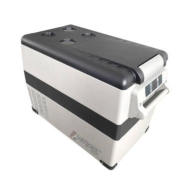 Imagem de Geladeira portátil 45l 12v/24v 110v/220v caminhão ônibus van