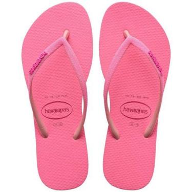 Imagem de Chinelo Feminino Havaianas Neon Com Brilho Glitter Primavera / Verão