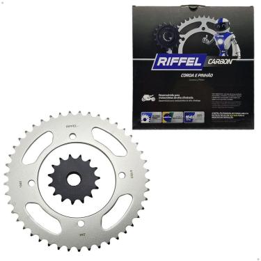 Imagem de Kit Riffel Coroa Pinhão Xt 600 Tenere 1985/1988 S/ Corrente