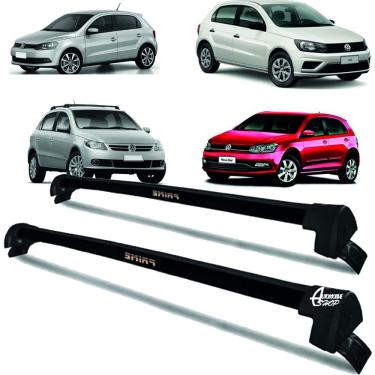 Imagem de Rack Teto Aluminio Prime VW Gol G5 G6 G7 G8 PTO PR132