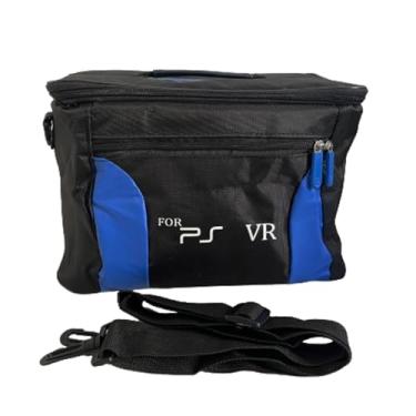 Imagem de Maleta Bolsa Bag para Transporte Mochila Portátil com Alça e Bolsos Compatível com PS VR Ps4
