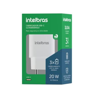 Imagem de Fonte Carregador USB EC 10 Power 20W Branco Intelbras