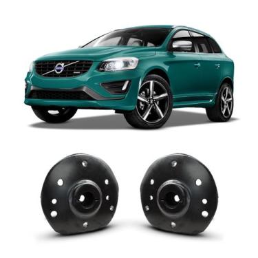 Imagem de Par Coxim Batente Suporte Amortecedor Dianteiro Suspensão Dianteira Vo