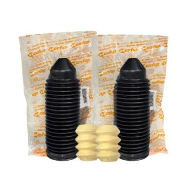 Imagem de 2 Kit Batente Coifa do Amortecedor Dianteiro Gol Parati Saveiro G2 G3 