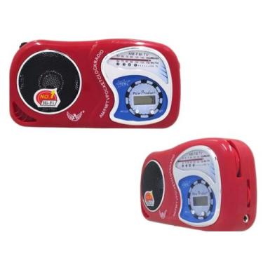 Imagem de Radio De Bolso Portátil Com Relogio Am/ Fm/ Tv/ Data/ Hora - LTOMEX, V