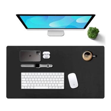 Imagem de Kit 3 Mouse Pad 70X30Cm Grande Tapete De Mesa Slim Preto - M3M