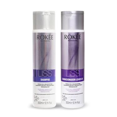 Imagem de Kit ROKÉE Shampoo + Condicionador Liss 300ml