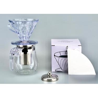 Imagem de Cafeteira Tipo Hario V60-02 Manual Para Café E Chá De Filtro - RALEO