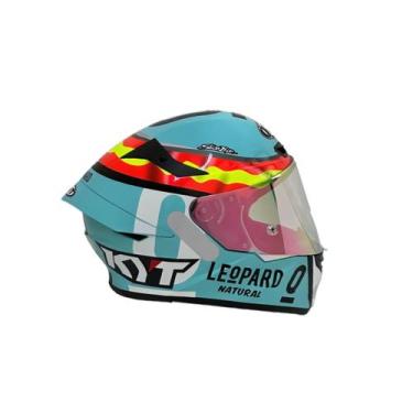 Imagem de Viseira Capacete Kyt Tt Course Revo Pink Dia e Noite - Visor 1