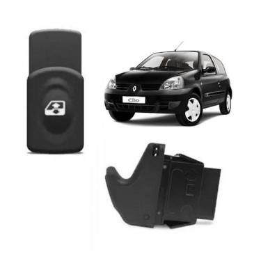 Imagem de Botao Interruptor Vidro Elétrico Clio 2008 2009 2010 Simples - Sp. Rep