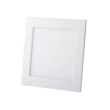 Imagem de Plafon Embutir Slim Quadrado 225x225mm 18w 2700k - Elgin