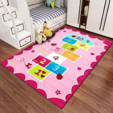 Imagem de Tapete Tatame Infantil Bebe Educativo Atividades 140X100cm - Texfine, 