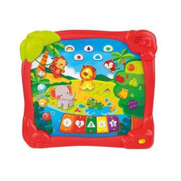 Imagem de Brinquedo Tablet Aprendendo Na Selva - Winfun