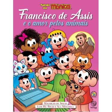 Imagem de Livro - Francisco de Assis e o amor pelos animais - Turma da Mônica